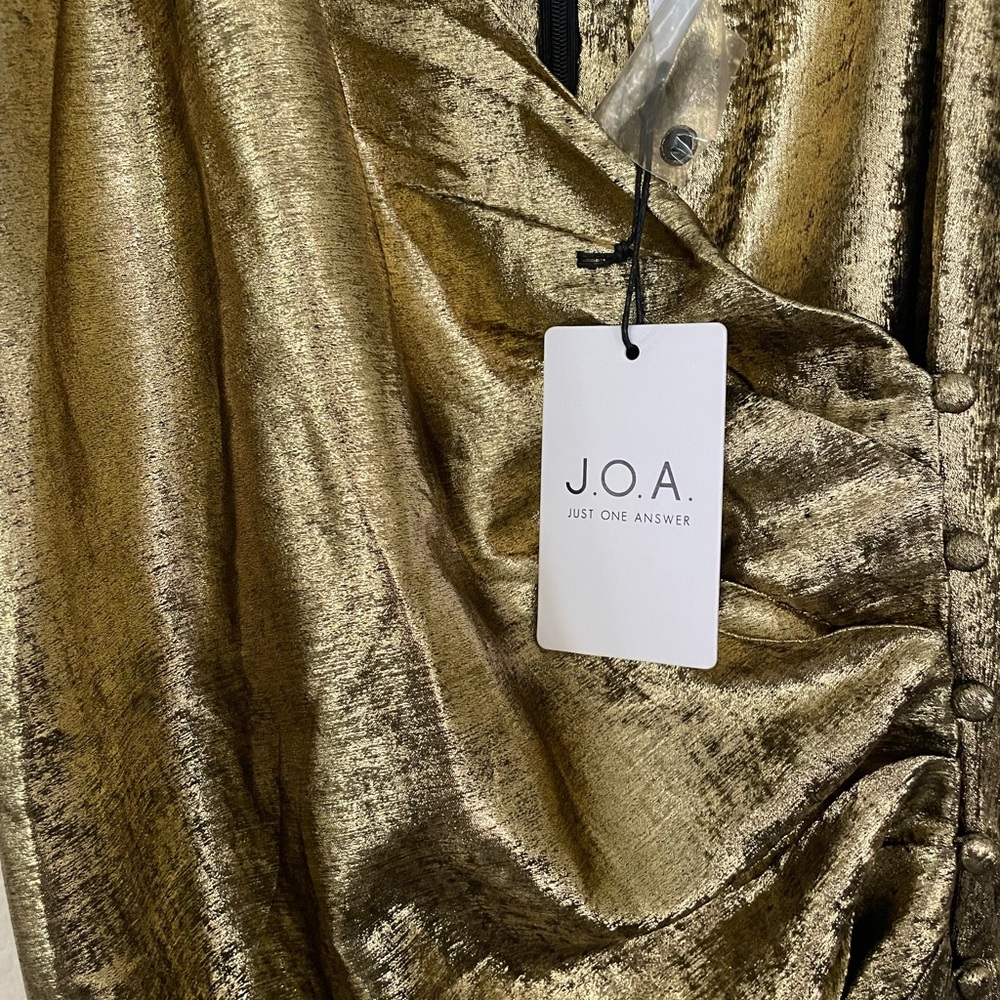 NWT Holiday Gold mini dress size medium - Picture 10 of 12